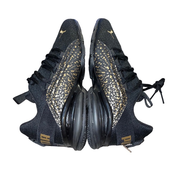 NWT Puma black & gold athletic shoes - Picture 5 of 8
